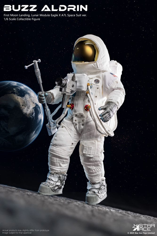 NASA Apollo 11 Action Figure 1/6 Buzz Aldrin 30 cm  4897057881593