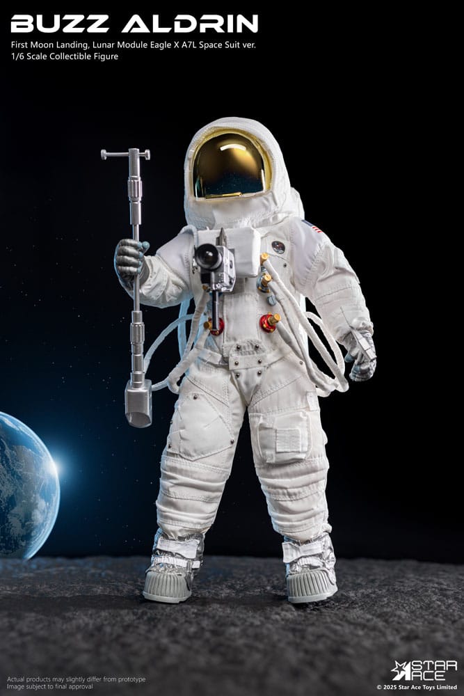 NASA Apollo 11 Action Figure 1/6 Buzz Aldrin 30 cm  4897057881593