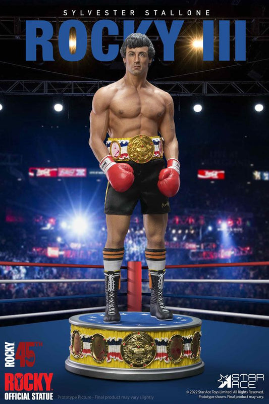 Rocky III Statue 1/4 Rocky Balboa Deluxe Ver. 46 cm 4897057884099