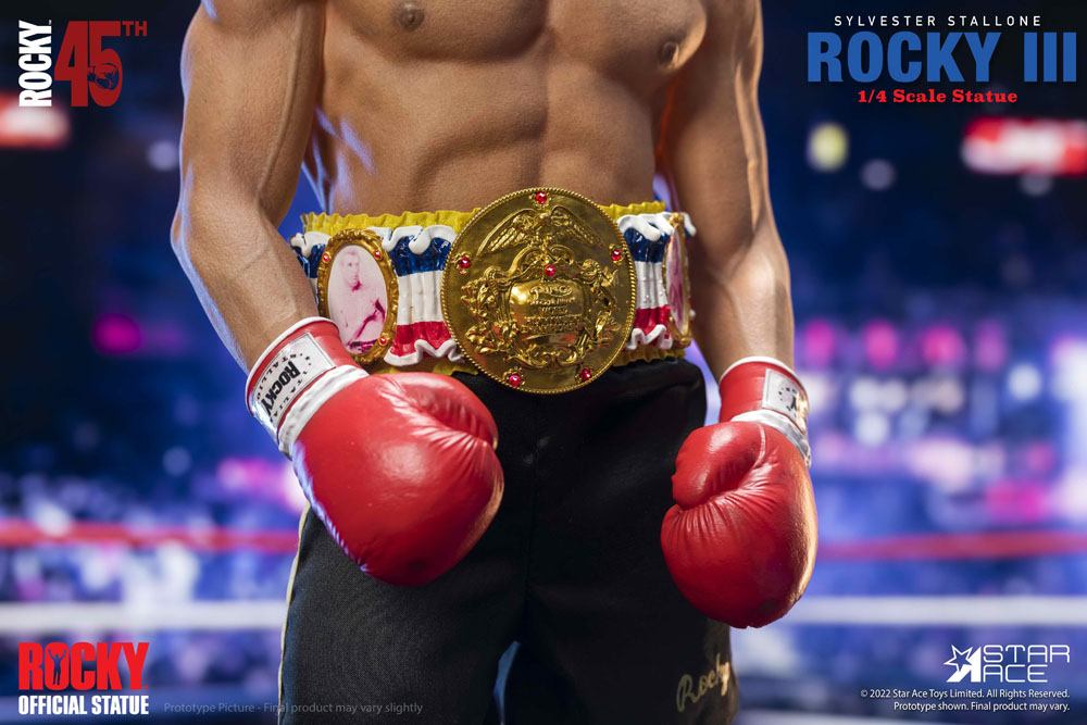 Rocky III Statue 1/4 Rocky Balboa Deluxe Ver. 46 cm 4897057884099