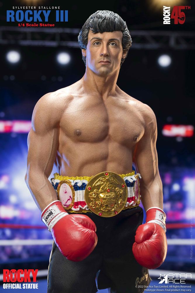 Rocky III Statue 1/4 Rocky Balboa Deluxe Ver. 46 cm 4897057884099