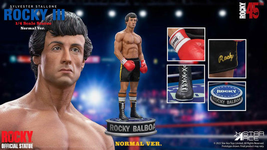 Rocky III Statue 1/4 Rocky Balboa 46 cm 4897057884105
