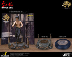 Enter the Dragon Movie Statue 1/6 Bruce Lee Kali Sticks Fight Normal Basement Version 30 cm 4897057886758