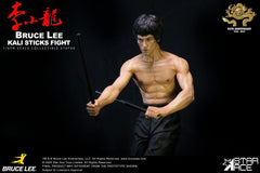 Enter the Dragon Movie Statue 1/6 Bruce Lee Kali Sticks Fight Deluxe Basement Version 30 cm 4897057886765
