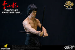 Enter the Dragon Movie Statue 1/6 Bruce Lee Kali Sticks Fight Deluxe Basement Version 30 cm 4897057886765