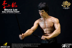 Enter the Dragon Movie Statue 1/6 Bruce Lee Kali Sticks Fight Deluxe Basement Version 30 cm 4897057886765