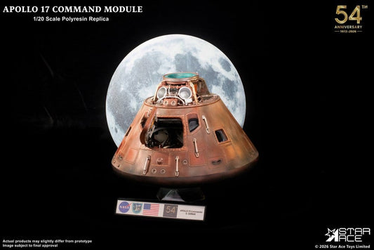 Apollo 17 Replik 1/20 Command Module 20 cm 4897057881616