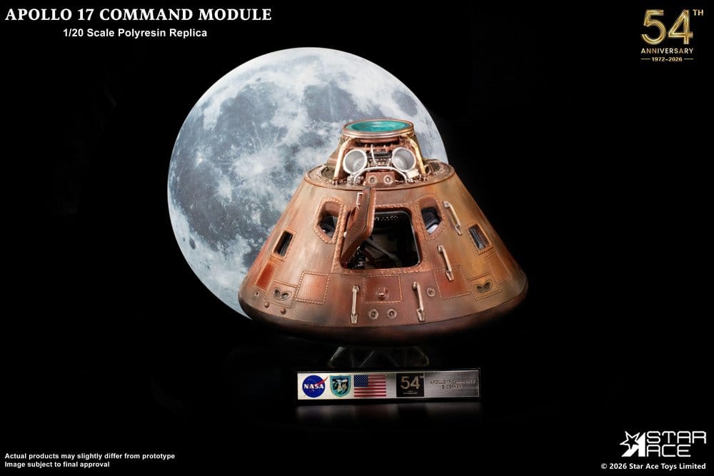 Apollo 17 Replik 1/20 Command Module 20 cm 4897057881616