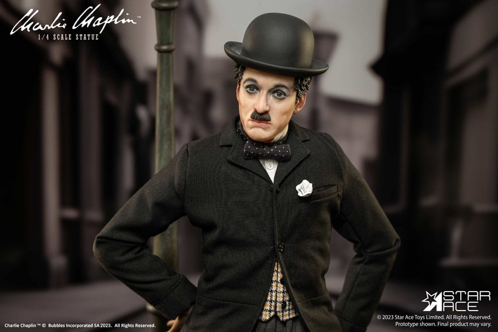 Charlie Chaplin Statue 1/4 Deluxe Version 50  4897057884181