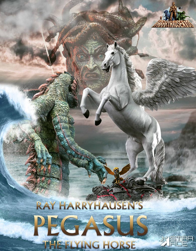 Ray Harryhausen Statue Pegasus: The Flying Ho 4897057884228