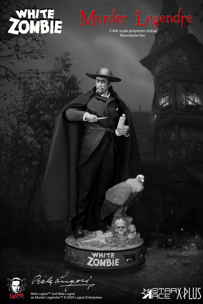 White Zombie Statue 1/4 Murder Legendre Monotone Ver. 52 cm  4897057884297