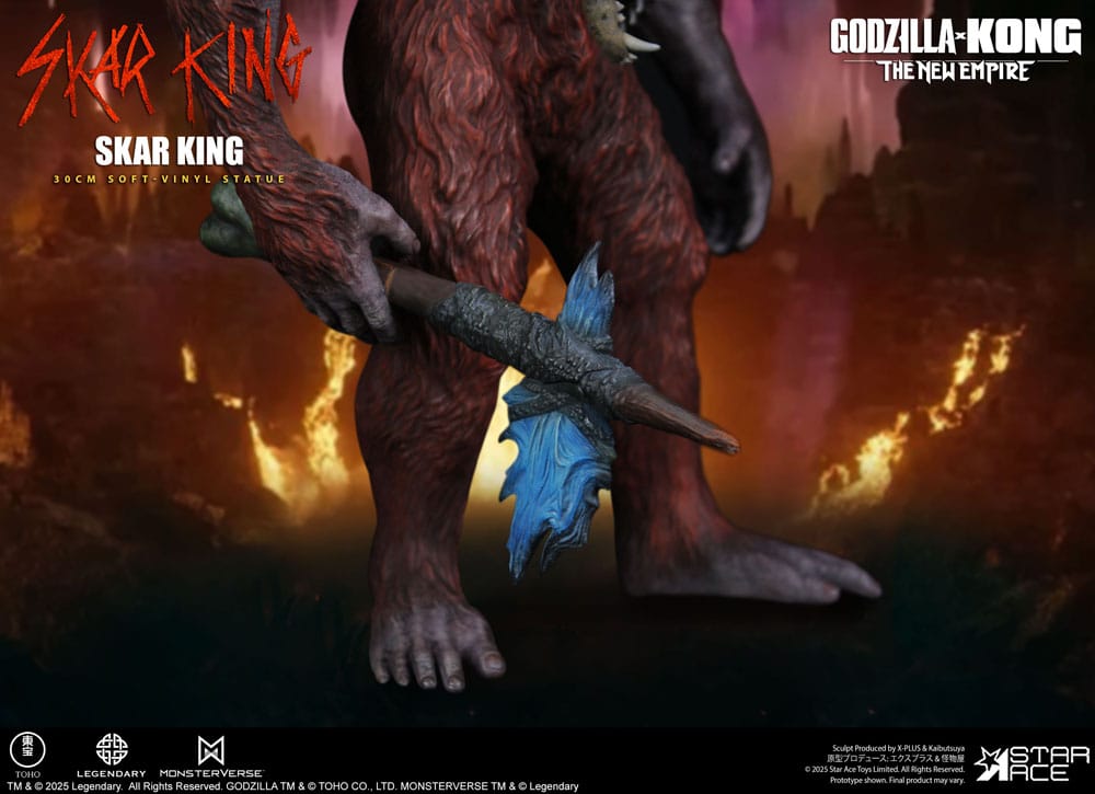 Godzilla vs. Kong: The New Empire Soft Vinyl Statue Skar King Unleash the Titan 30 cm   4897057886697