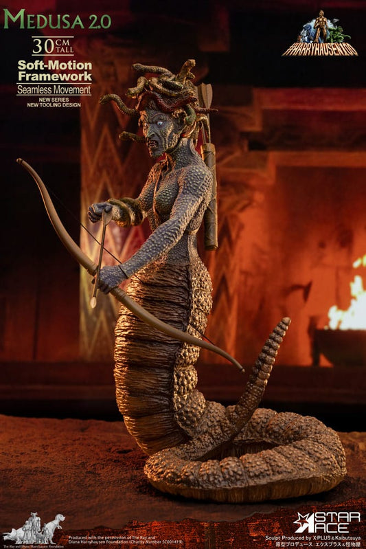 Ray Harryhausens Soft-Motion Series Statue Medusa 30 cm      4897057886703