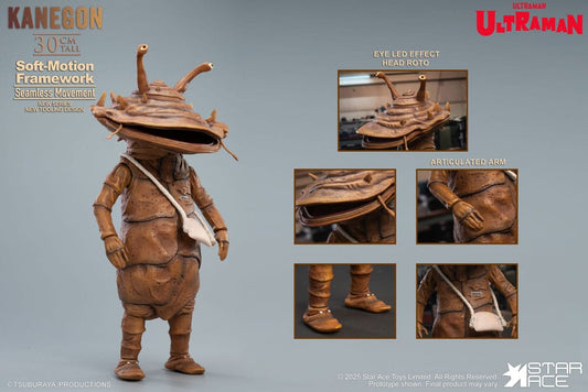 Ultraman Ultra-Kaiju Soft Vinyl Statue Kanegon Special Edition 30 cm       4897057886734