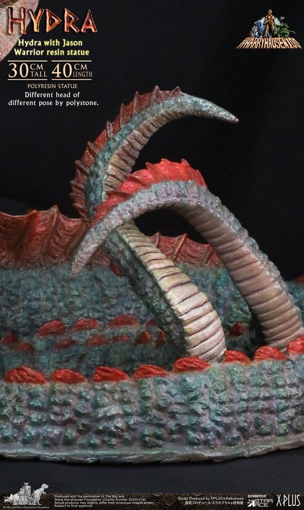 Ray Harryhausen Painted Statue Hydra with Jason Warrior Resin Statue 30 cm 4897057886796