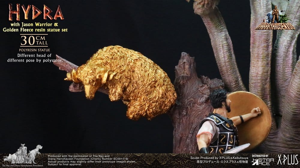 Ray Harryhausen Painted Statue Golden Fleece 18 cm 4897057886819