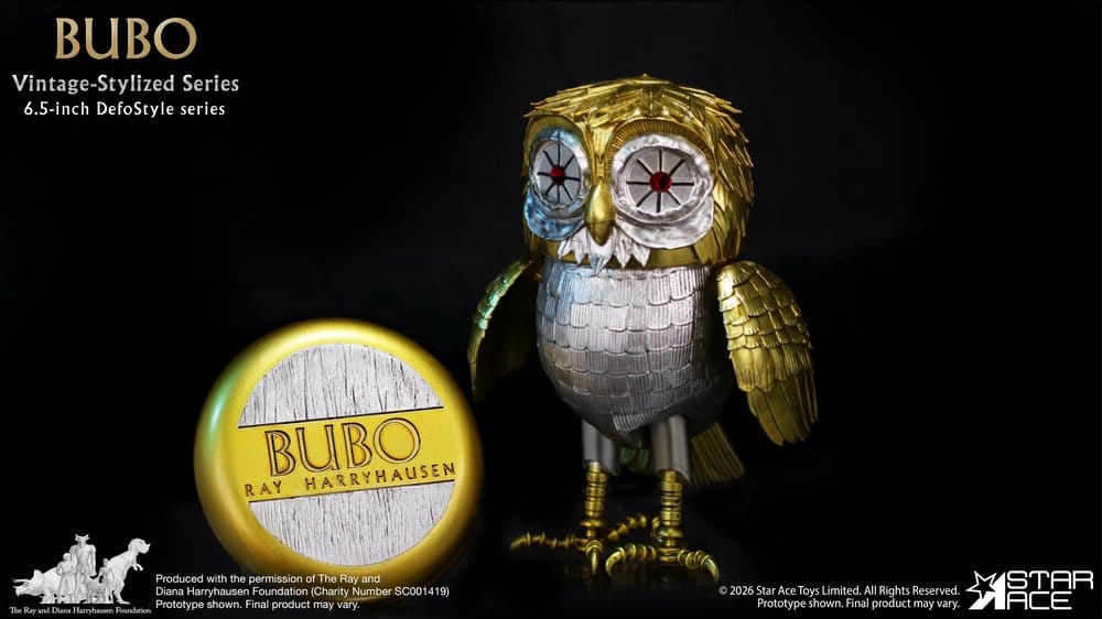 Ray Harryhausen Collection DefoStyle Soft-vinyl Statue Bubo 17 cm 4897057887106
