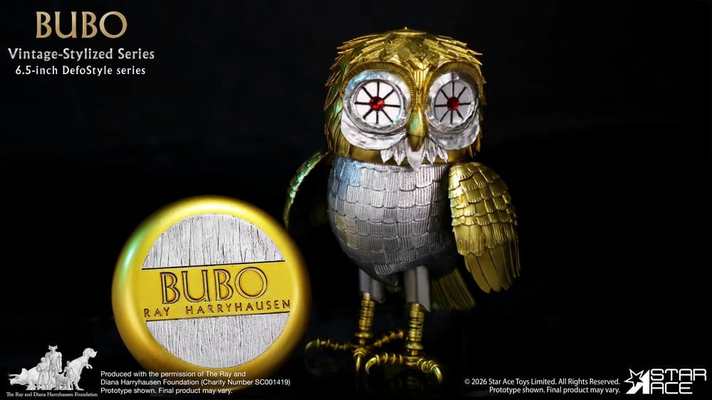 Ray Harryhausen Collection DefoStyle Soft-vinyl Statue Bubo 17 cm 4897057887106