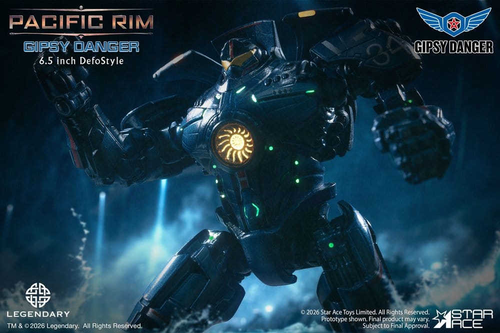 Pacific Rim DefoStyle Figure Gipsy Danger NX 17 cm 4897057887113