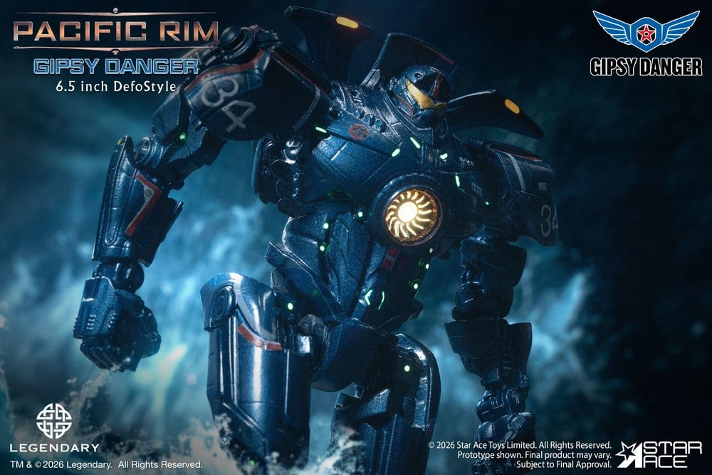 Pacific Rim DefoStyle Figure Gipsy Danger NX 17 cm 4897057887113
