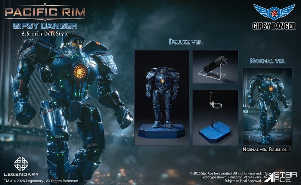 &nbspPacific Rim DefoStyle Figure 2-Pack Gipsy Danger &amp Cherno Alpha DX 17 cm 4897057887151