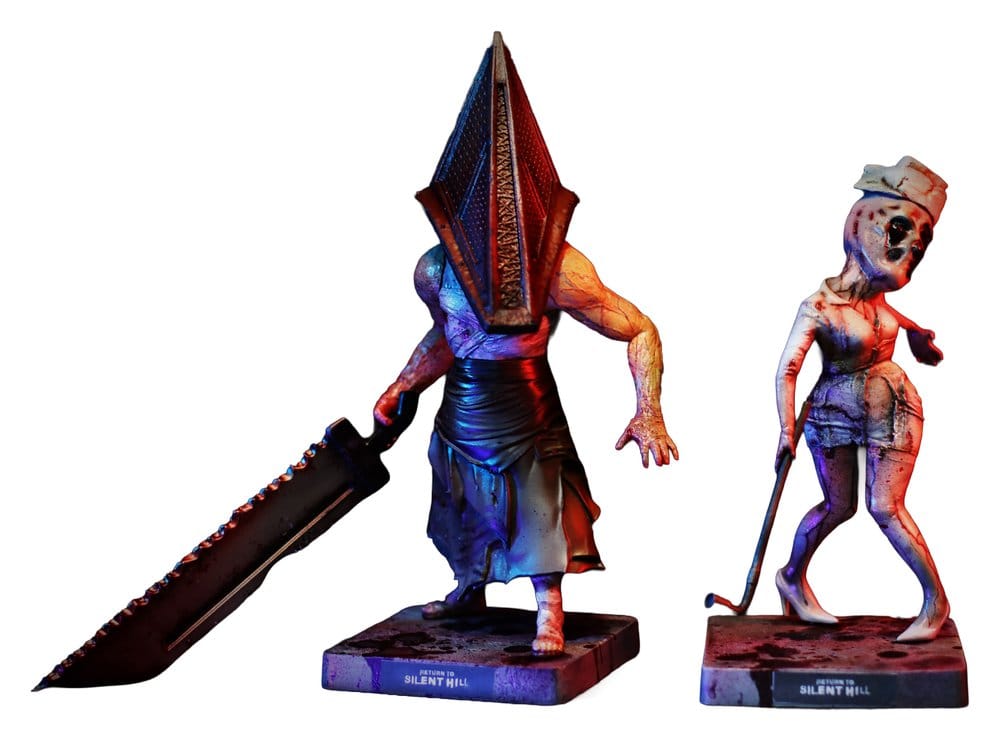 Return to Silent Hill (2026) DefoStyle Figures 2-Pack Pyramid Head 20 cm & Bubble Head Nurse 17 cm 4897057887182