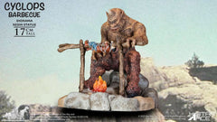 Ray Harryhausen Diorama 1/8 Cyclops Barbecue Scene 17 cm 4897057888639