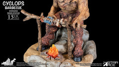 Ray Harryhausen Diorama 1/8 Cyclops Barbecue Scene 17 cm 4897057888639