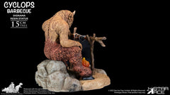 Ray Harryhausen Diorama 1/8 Cyclops Barbecue Scene 17 cm 4897057888639