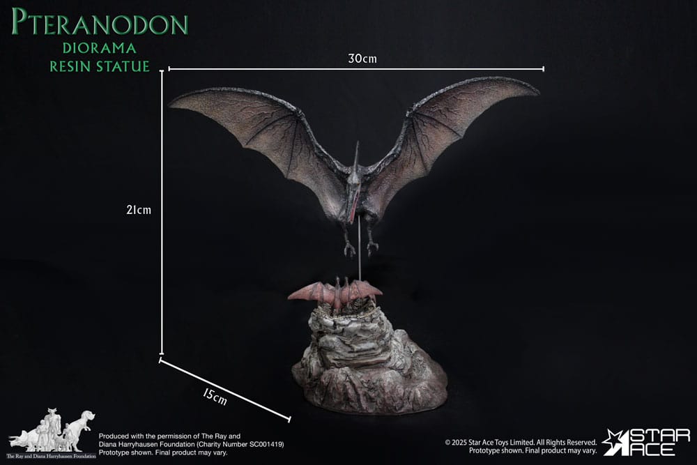 Ray Harryhausen Diorama 1/8 Pteranodon 22 cm  4897057888653