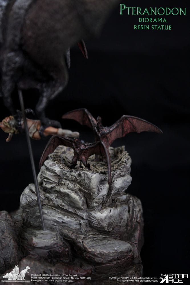 Ray Harryhausen Diorama 1/8 Pteranodon 22 cm  4897057888653