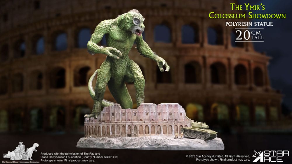Ray Harryhausen Diorama 1/8 The Ymir's Colosseum Showdown 20 cm 4897057888660