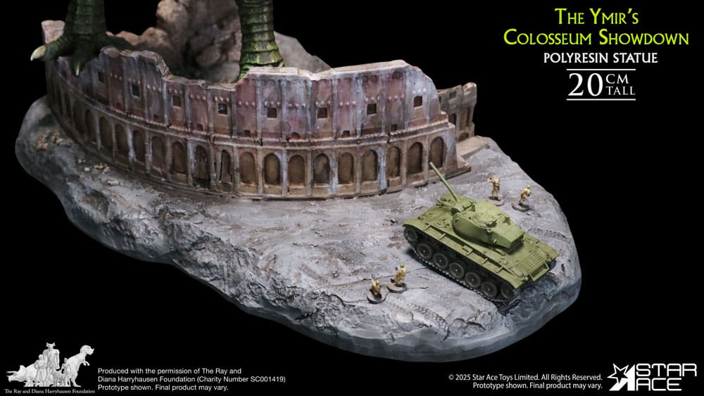 Ray Harryhausen Diorama 1/8 The Ymir's Colosseum Showdown 20 cm 4897057888660
