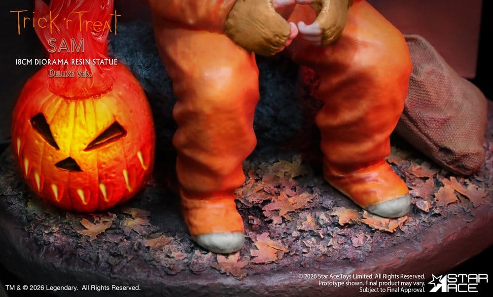 Trick R Treat Diorama Resin Statue Sam DX 18 cm 4897057888721