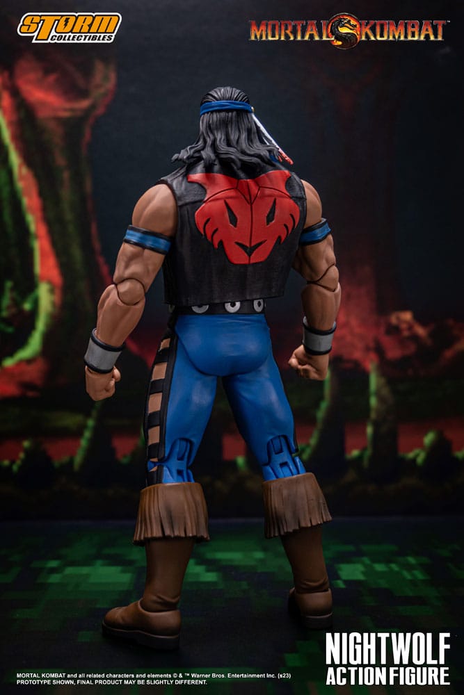 Mortal Kombat Action Figure 1/12 Nightwolf 18 4897072872538