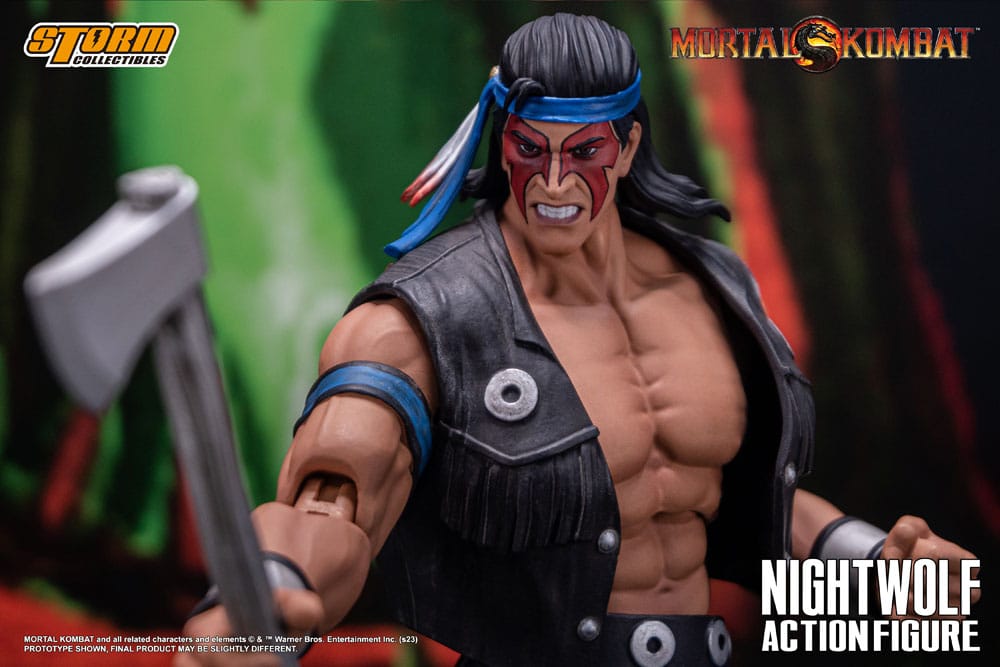Mortal Kombat Action Figure 1/12 Nightwolf 18 4897072872538