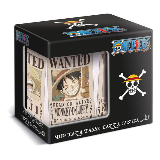 One Piece Mug Case Wanted 325 ml (6) 8412497005154