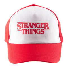 Stranger Things Curved Bill Cap Logo 5056463480717