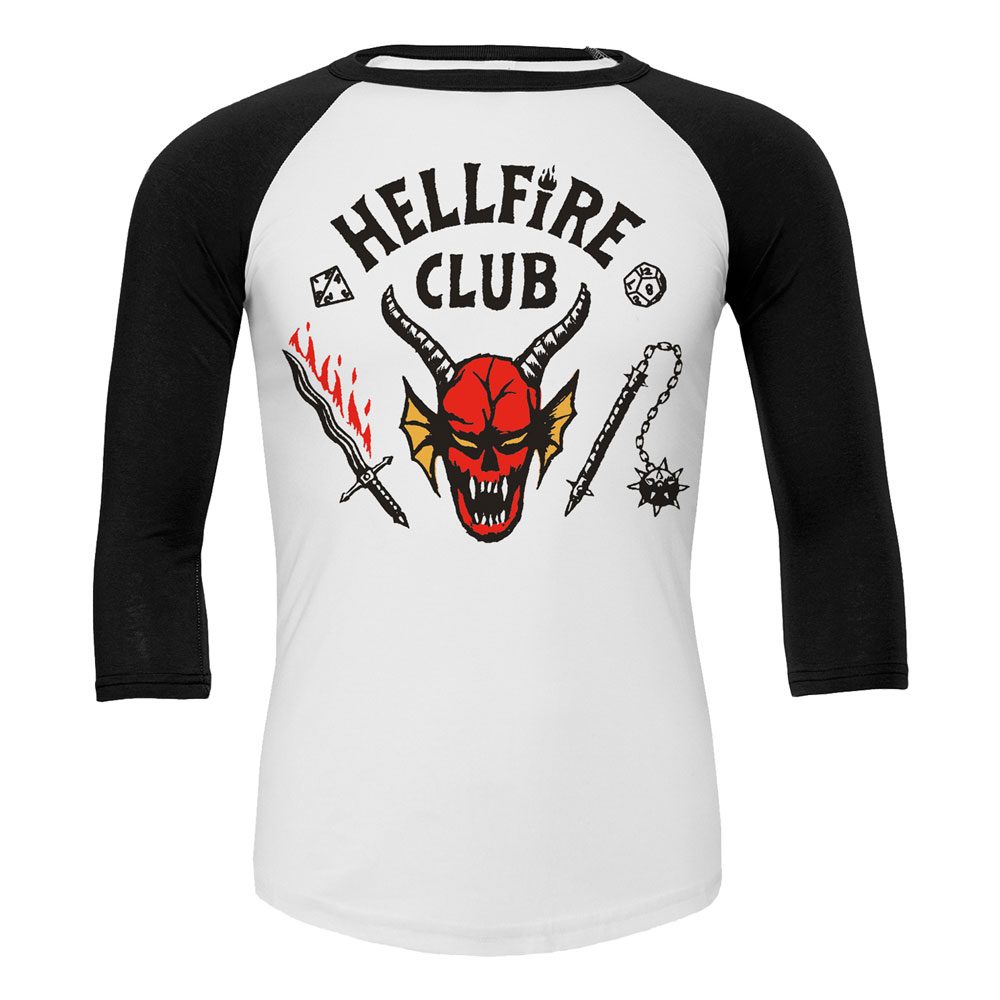 Stranger Things Sweatshirt Hellfire Club Crest Size L 5056599701434