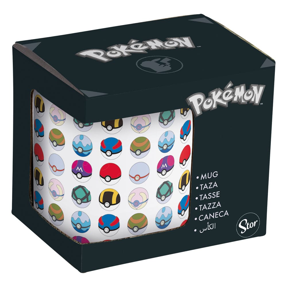 Pokémon Mug Case Pokéballs 325 ml (6) 8412497075133