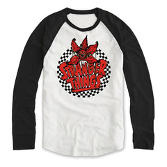 Stranger Things Sweatshirt Checkered Circle Ls Size S 5056811547550