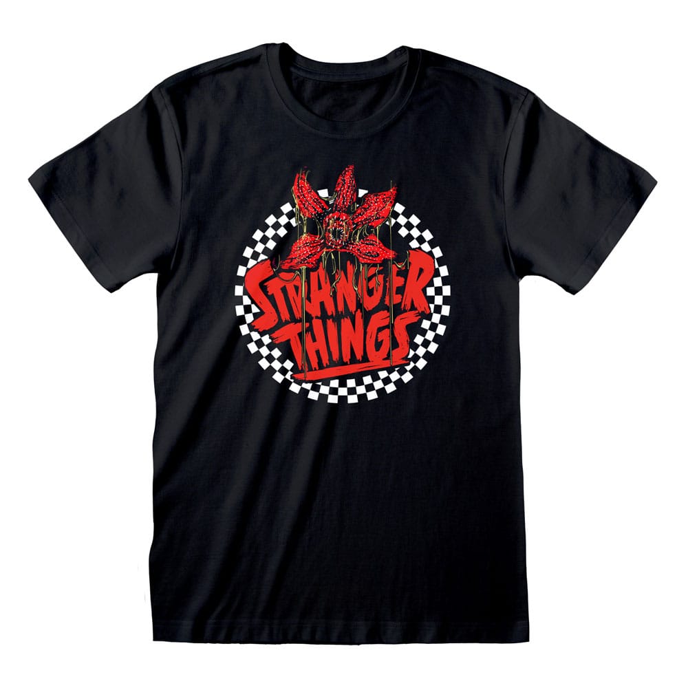 Stranger Things T-Shirt Checkered Circle Size S 5056811569231