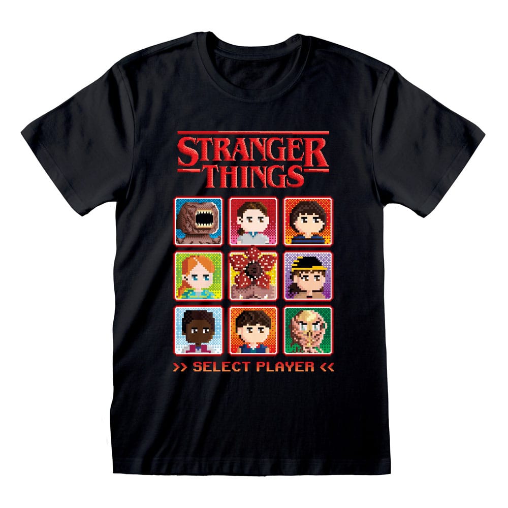 Stranger Things T-Shirt Select Player Size S 5056811571890