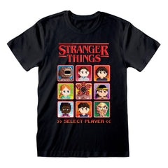 Stranger Things T-Shirt Select Player Size S 5056811571890