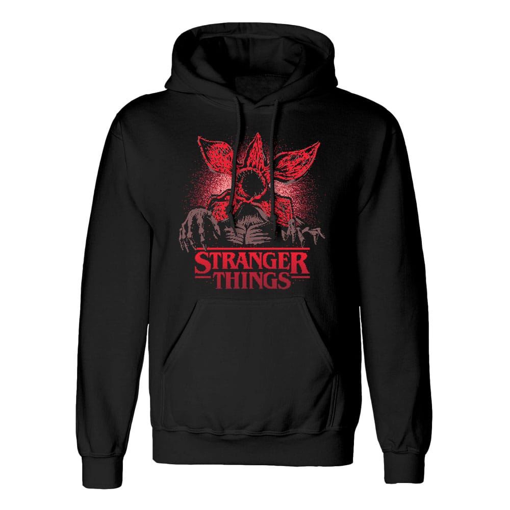 Stranger Things Hooded Sweater Pixel Demogorgon Size M 5056811547154