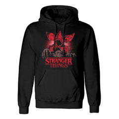 Stranger Things Hooded Sweater Pixel Demogorgon Size M 5056811547154