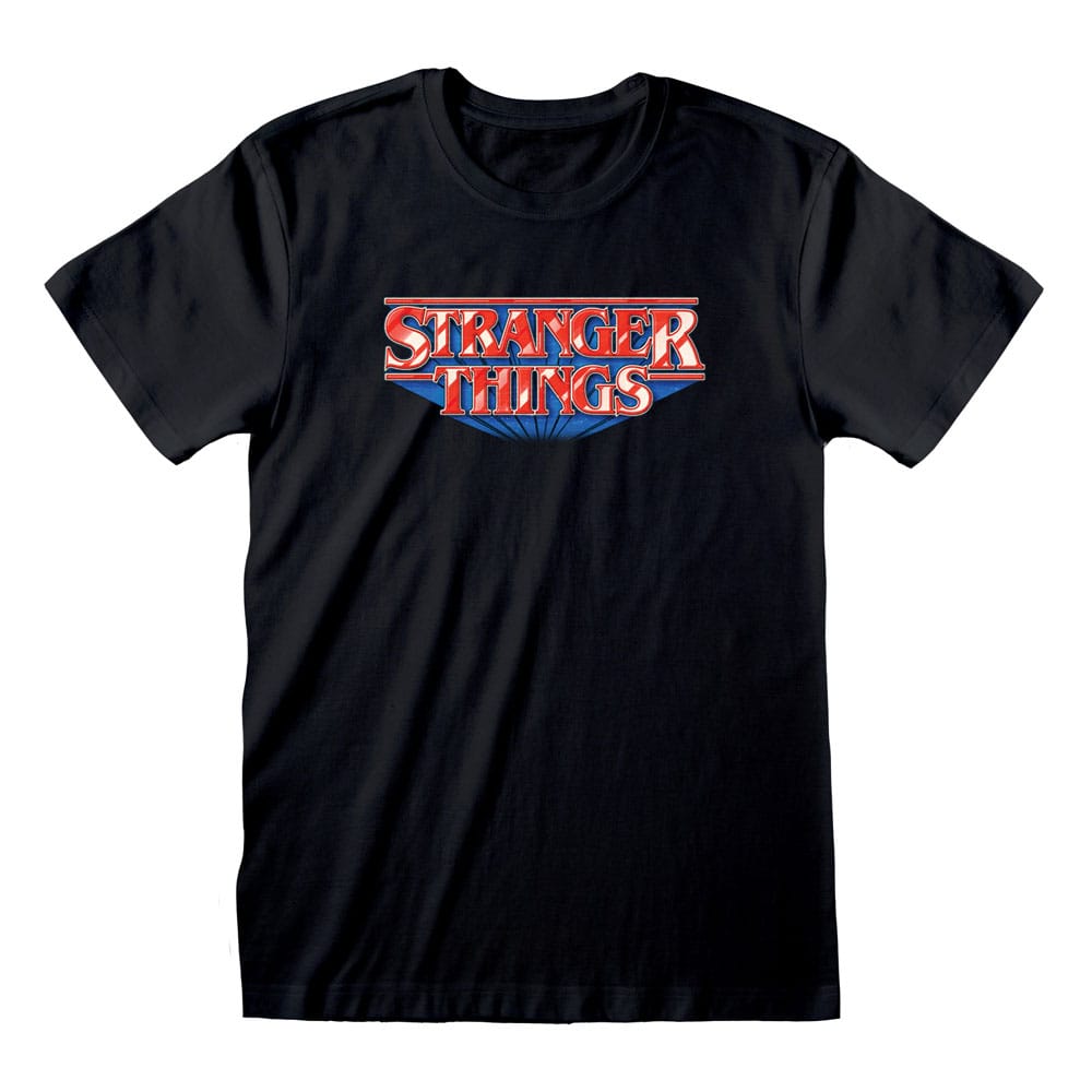 Stranger Things T-Shirt Retro Logo Size S 5056811552462