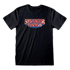 Stranger Things T-Shirt Retro Logo Size S 5056811552462