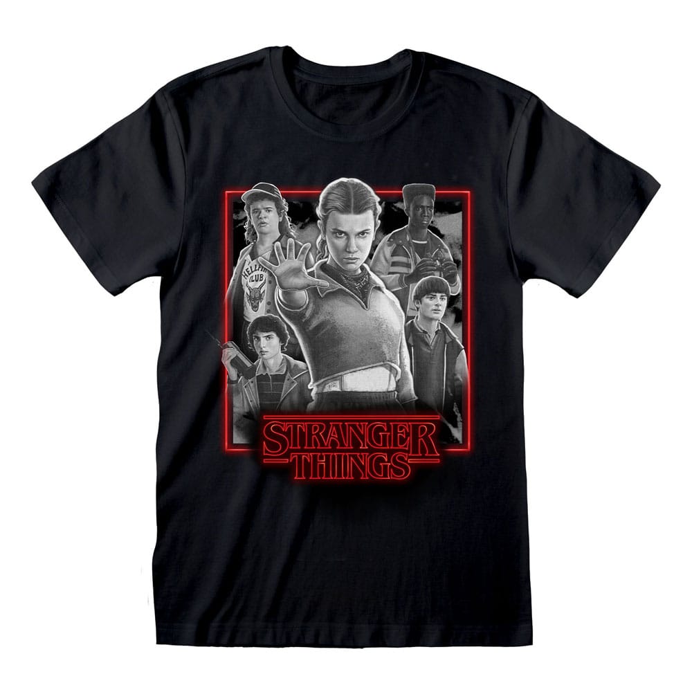 Stranger Things T-Shirt Group Artwork One Last Strange Adventure Colour Size M 5056811574235
