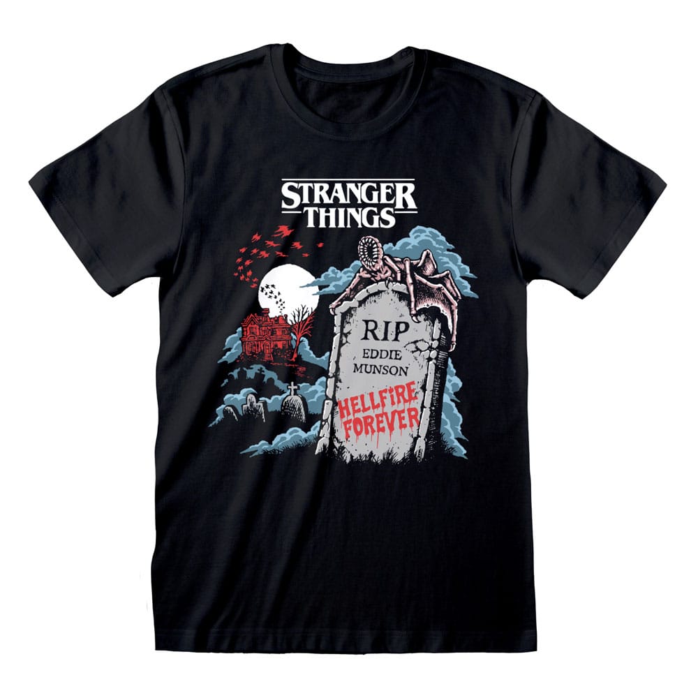 Stranger Things T-Shirt RIP Eddie Size S 5056811571746
